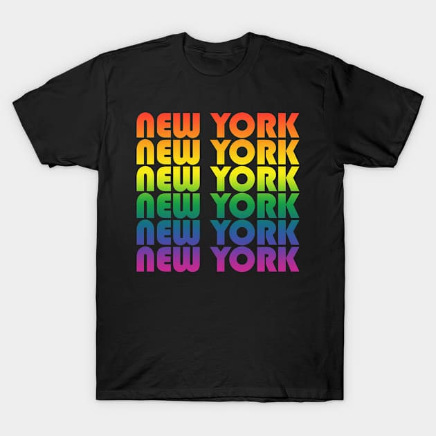 New York holiday. Lgbt friendly trip. Perfect present for mom mother dad father friend him or her T-Shirt by SerenityByAlex